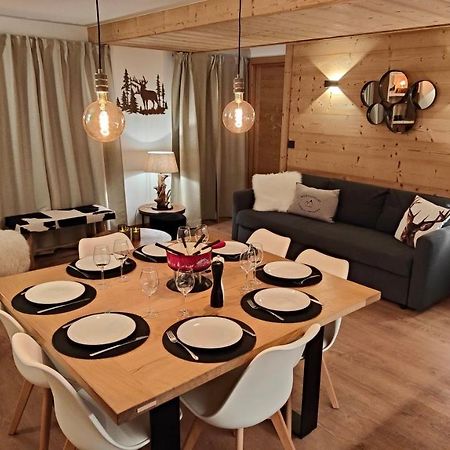 Le Chaberton, Renove En 2021, Pied Des Pistes Et Spa 蒙热内夫尔 外观 照片
