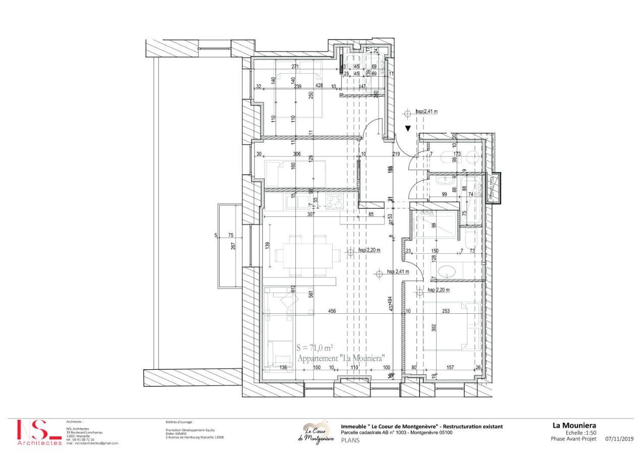 Le Chaberton, Renove En 2021, Pied Des Pistes Et Spa 蒙热内夫尔 外观 照片