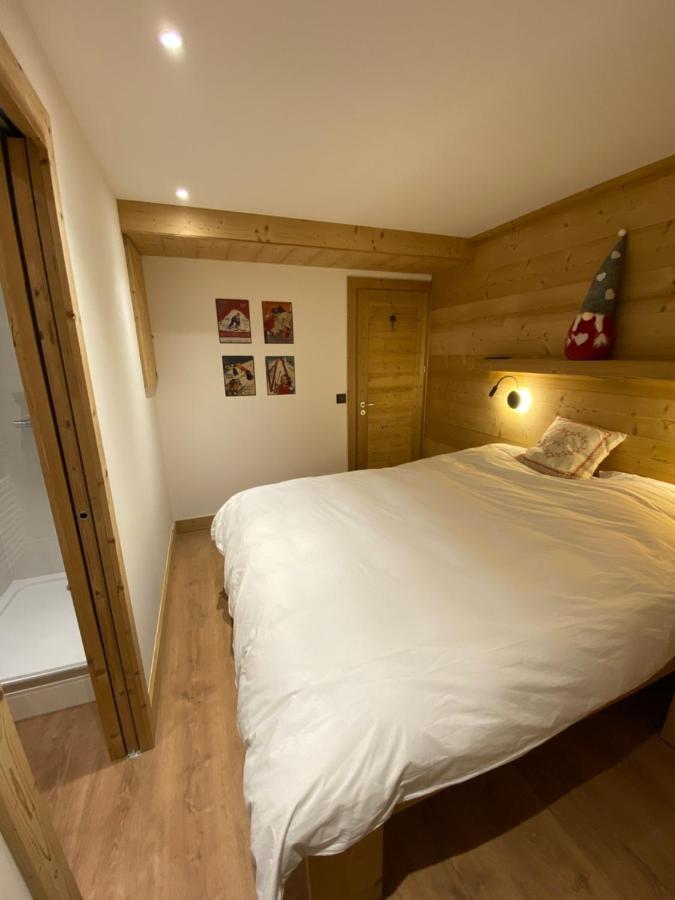 Le Chaberton, Renove En 2021, Pied Des Pistes Et Spa 蒙热内夫尔 外观 照片