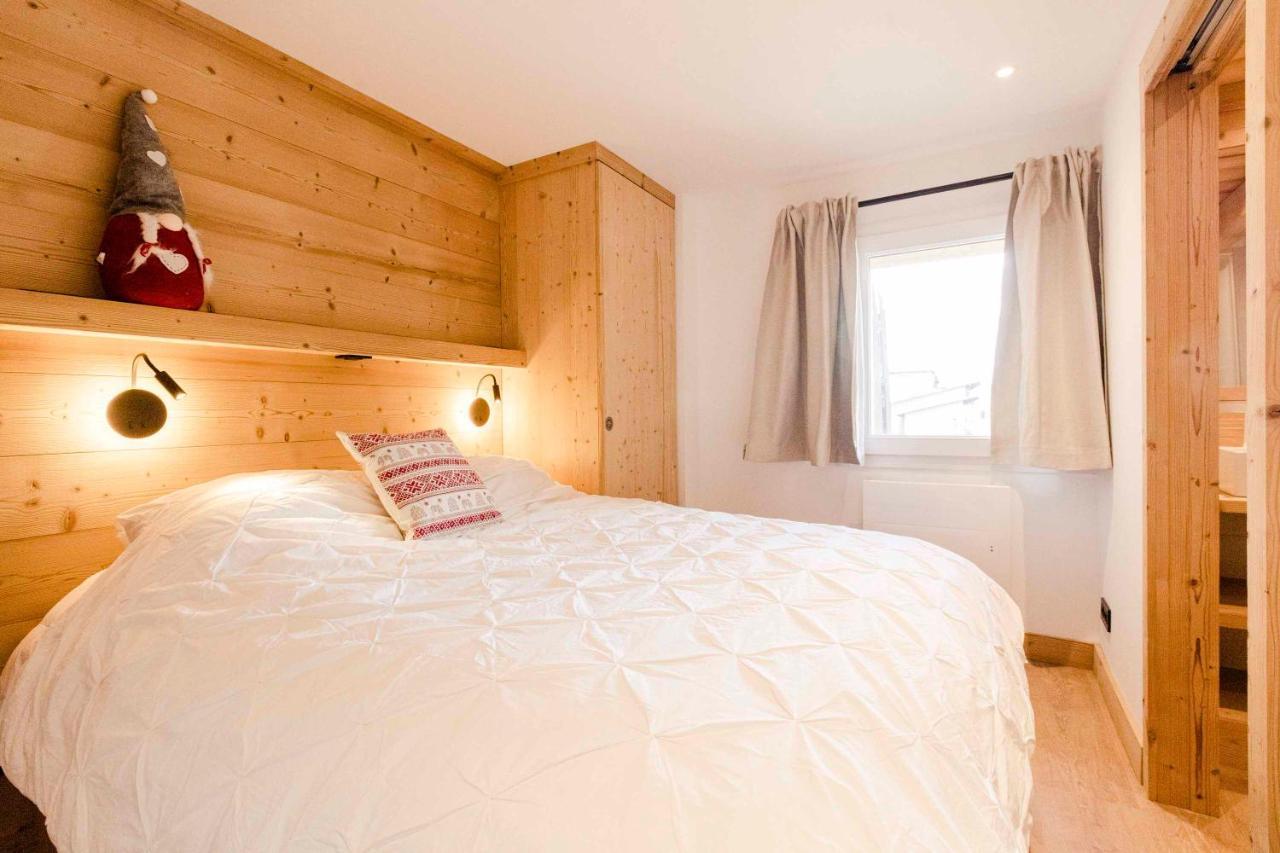 Le Chaberton, Renove En 2021, Pied Des Pistes Et Spa 蒙热内夫尔 外观 照片