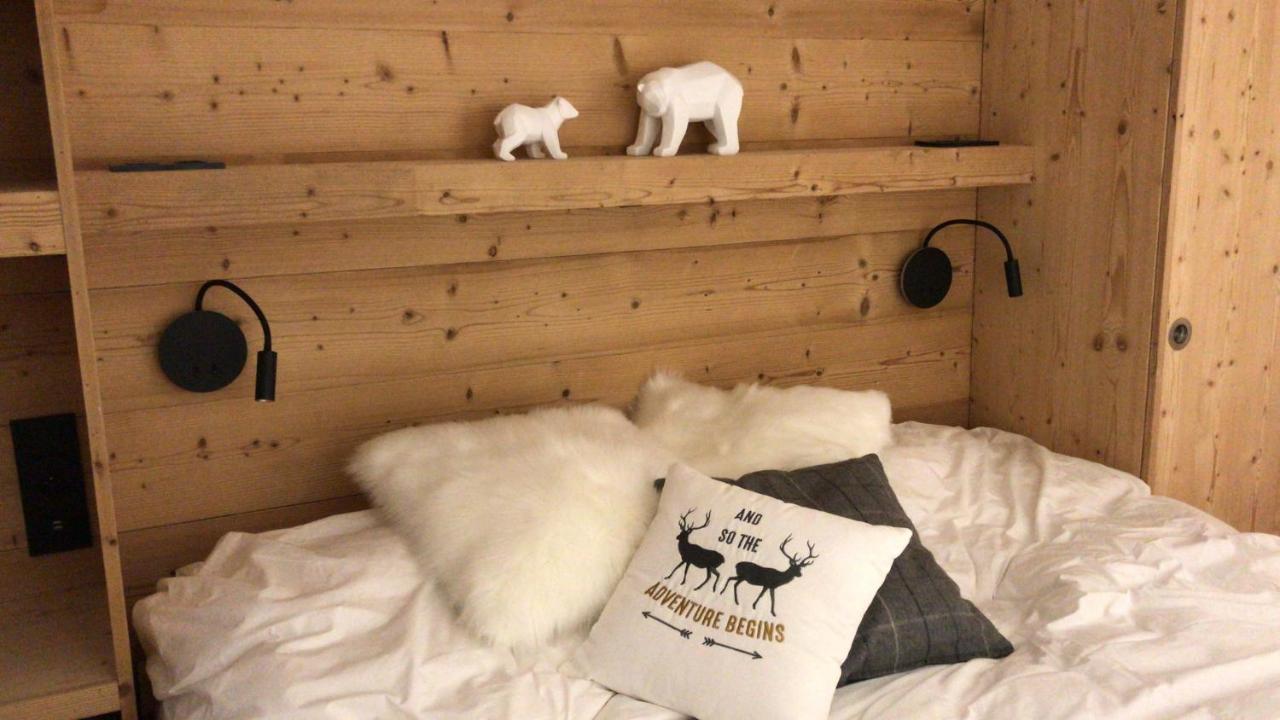 Le Chaberton, Renove En 2021, Pied Des Pistes Et Spa 蒙热内夫尔 外观 照片